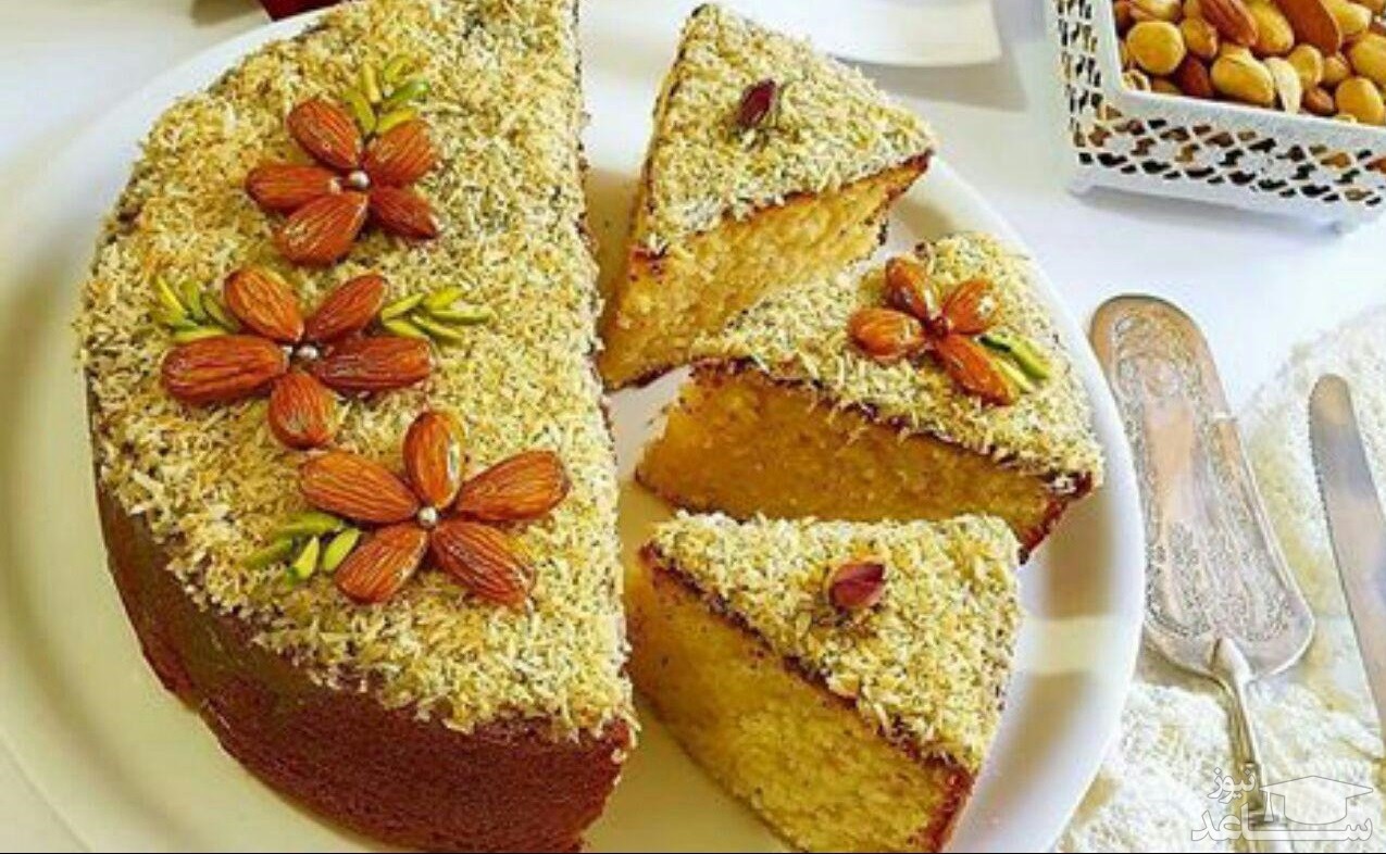 طرز تهیه مرحله به مرحله کیک شنی خوشمزه