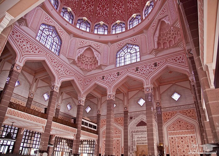 مسجد صورتی پوترا مالزی