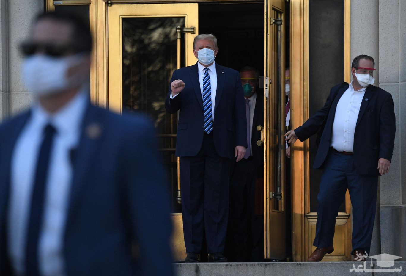 ترامپ از بیمارستان مرخص شد