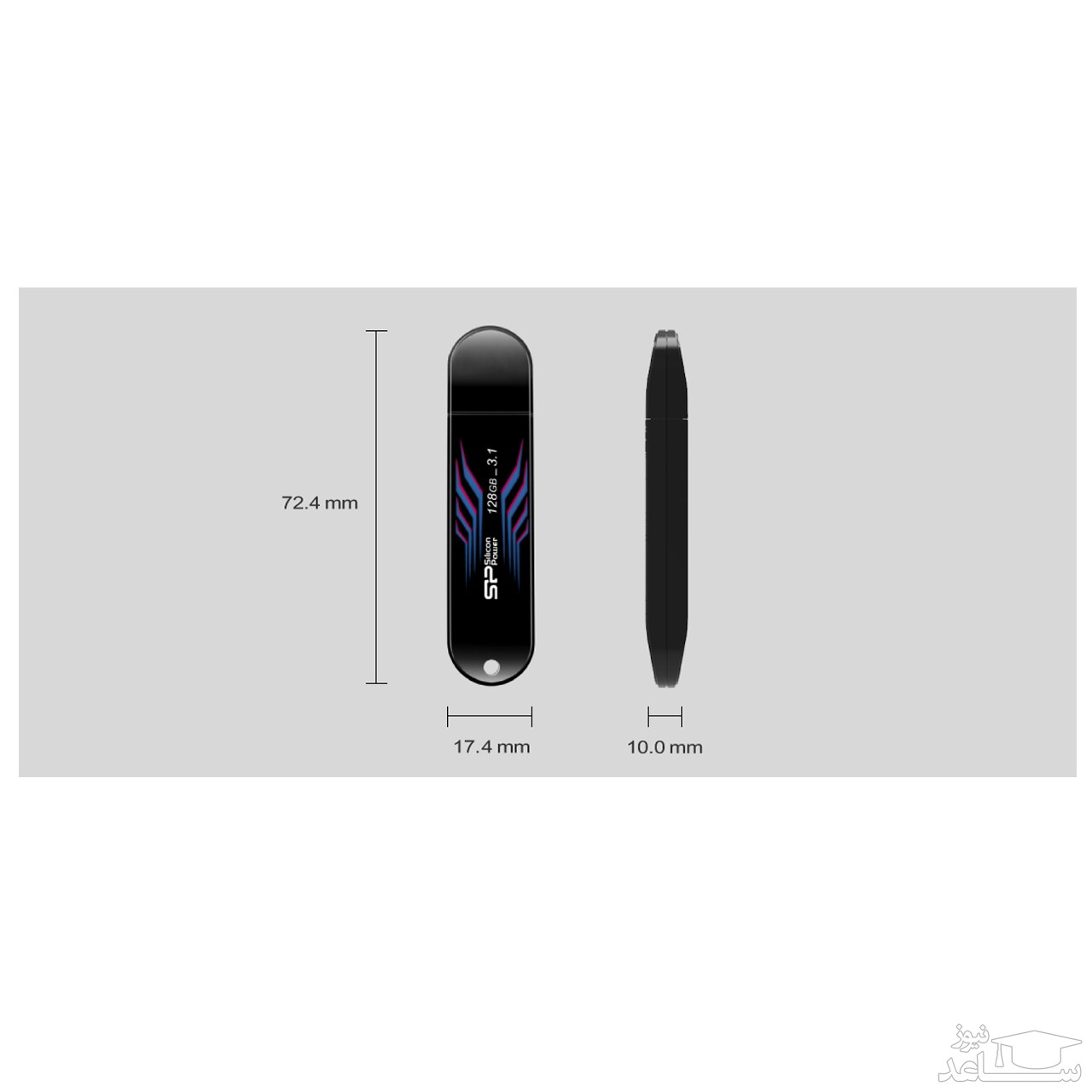 سیلیکون پاور مدل بلیز بی 10