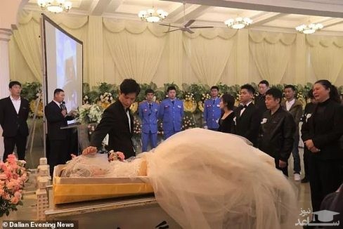 مراسم ازدواج عجیب مرد جوان با عروس مرده