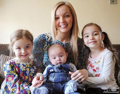 عجیب ترین مادر جهان همراه با سه دخترش +عکس