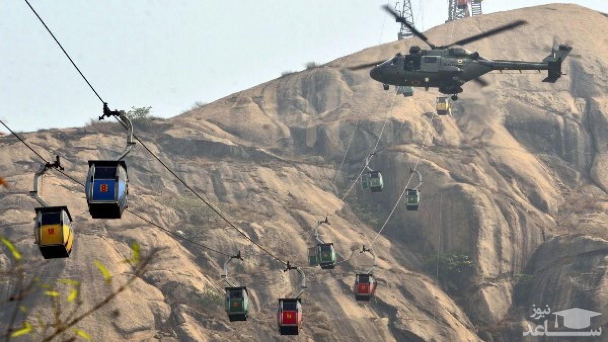 (فیلم) برخورد دو تله‌کابین چند کشته و مجروح بر جای گذاشت