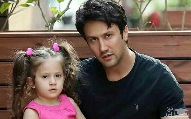 رستورانگردی پدر زن شاهرخ استخری با نوه اش