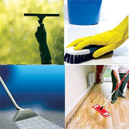 راهکارهای ساده برای تمیزکاری خانه