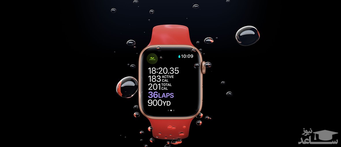 ساعت هوشمند اپل سری 6 نسخه 44 میلی‌متری استیل