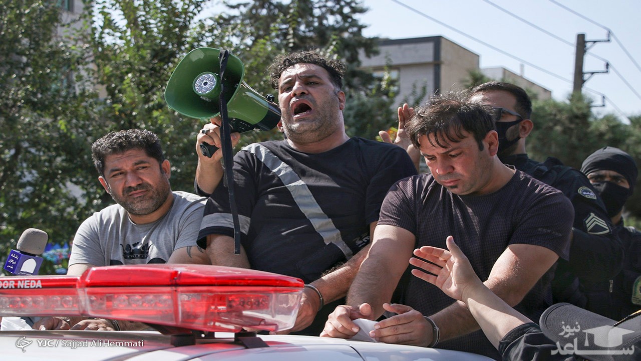 (فیلم) به غلط کردن افتادن گنده لات‌های تهرانپارس پس از دستگیری