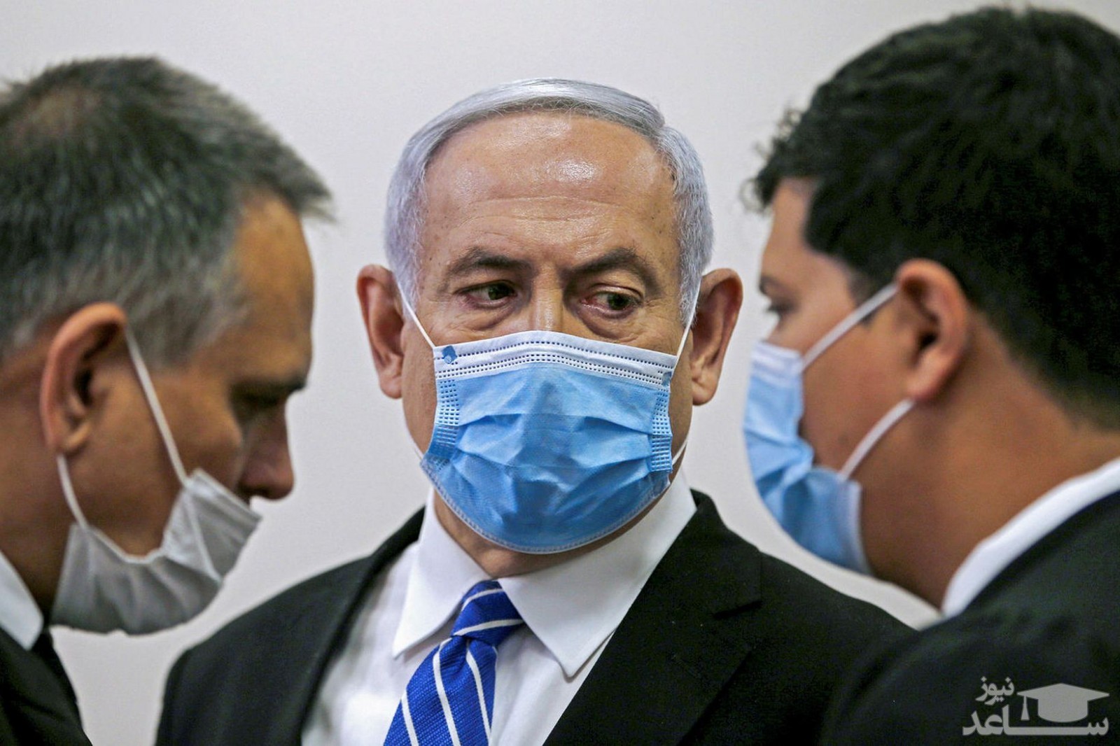 نتیجه آزمایش کرونای محافظان نتانیاهو مثبت شد