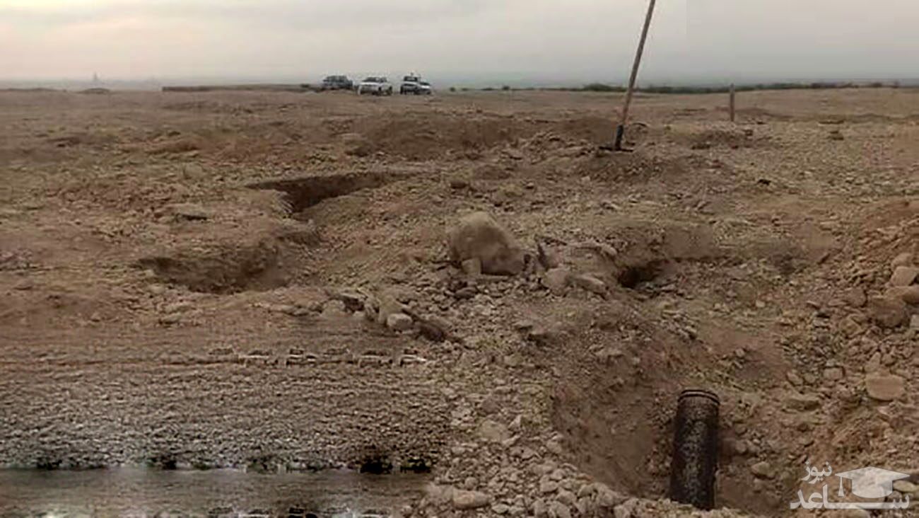 کشف گلوله توپ 107 و مهمات خطرناک در دهلران/ منطقه قرنطینه شد