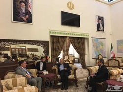 دیدار سفیر انگلیس با سفیر ایران در عراق