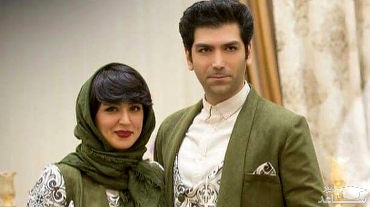 عکس مدلینگ فریبا طالبی و همسرش