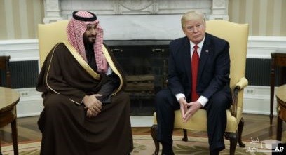 (فیلم) برخورد تحقیر آمیز ترامپ با ولیعهد سعودی در نشست گروه ۲۰