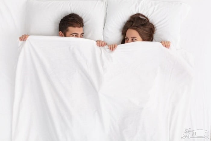 زن و مرد در تختخواب