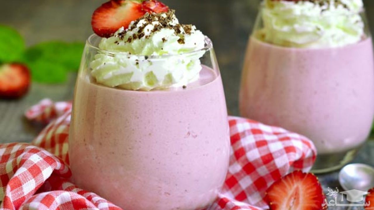 طرز تهیه ی فروماژ توت فرنگی لذیذ