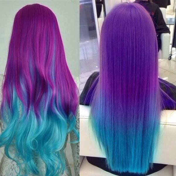 نکاتی در مورد رنگ موهای فانتزی