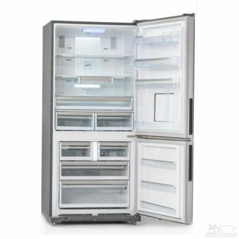 فضای داخلی یخچال فریزر سام مدل RL510 