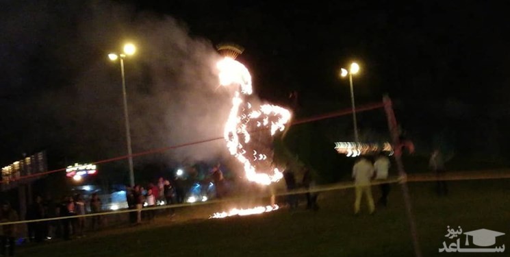 ماجرای آتش زدن طاووس دروازه قرآن شیراز