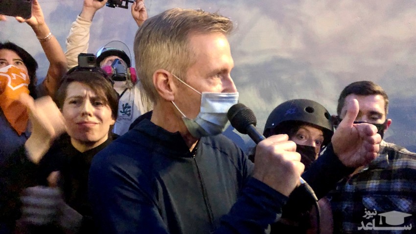 شهردار پورتلند خطاب به ترامپ: تو کسی هستی که نفرت را به وجود آورده ای!