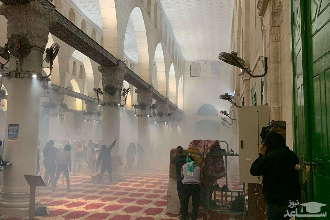 سحرگاه خونین قدس / حمله اشغالگران صهیونیست به مسجد الاقصی