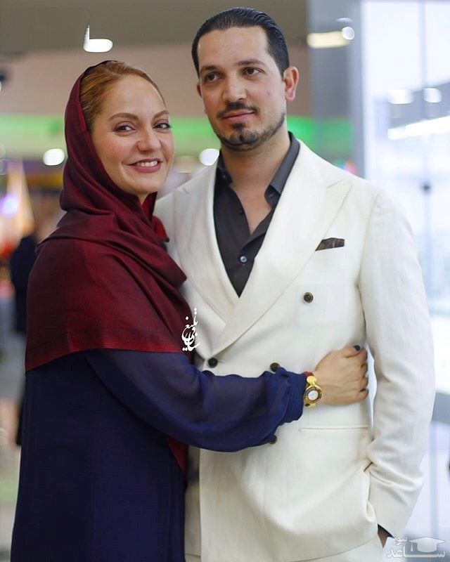 مهناز افشار و همسرش