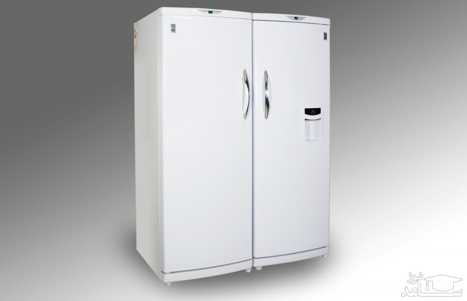 یخچال و فریزر دوقلوی پارس مدل لادر LRDST170-FRZNF170