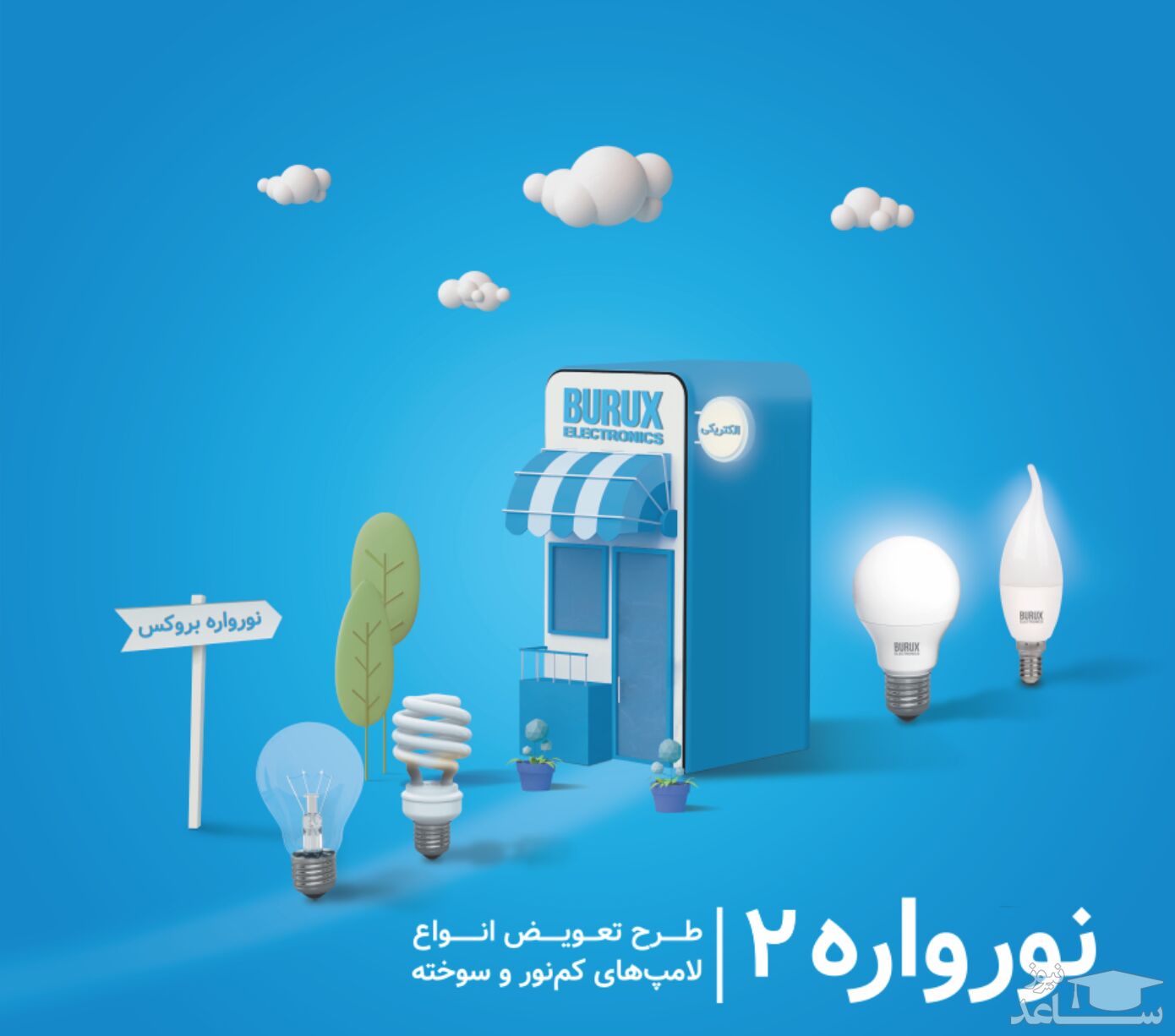 نورواره بروکس؛ تعویض لامپ فرسوده با لامپ سالم