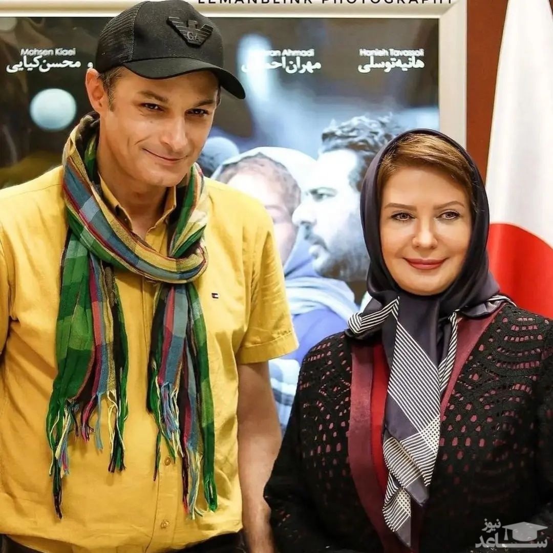 دیدار لعیا زنگنه و رامین پرچمی ۲۸ سال پس از سریال «در پناه تو»