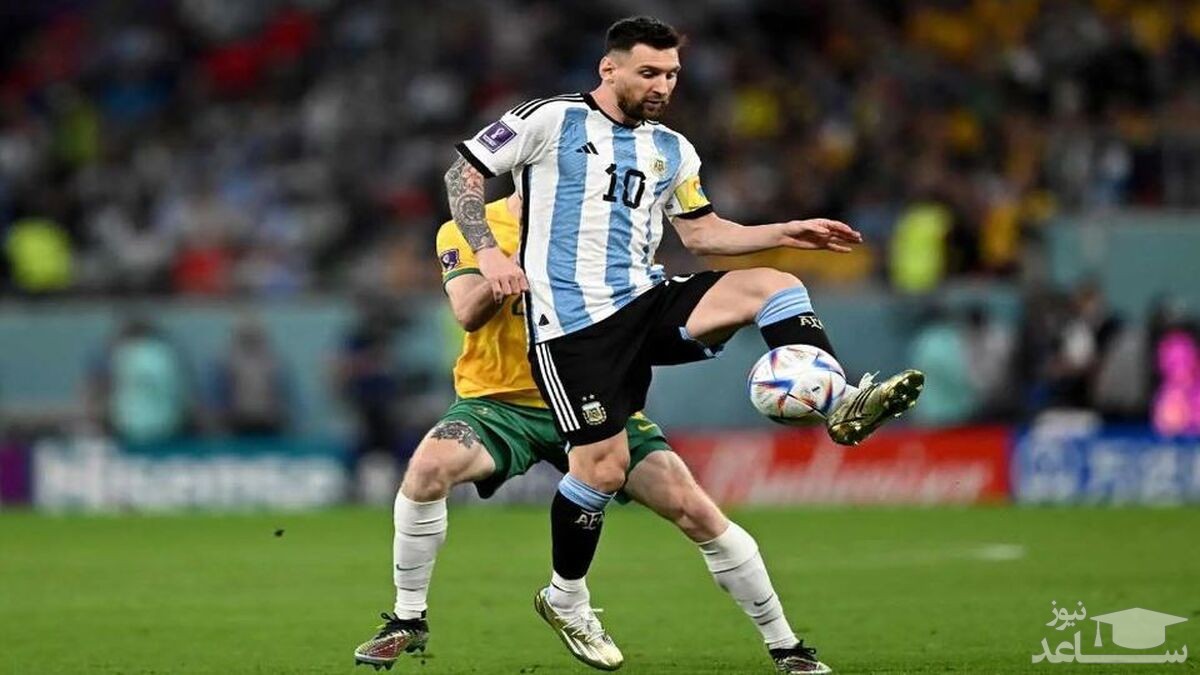 (فیلم) شادی هواداران آرژانتینی بعد از گل مسی به استرالیا