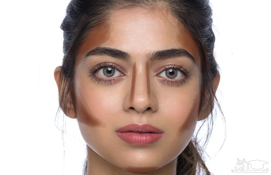 کانتورینگ صورت لاغر