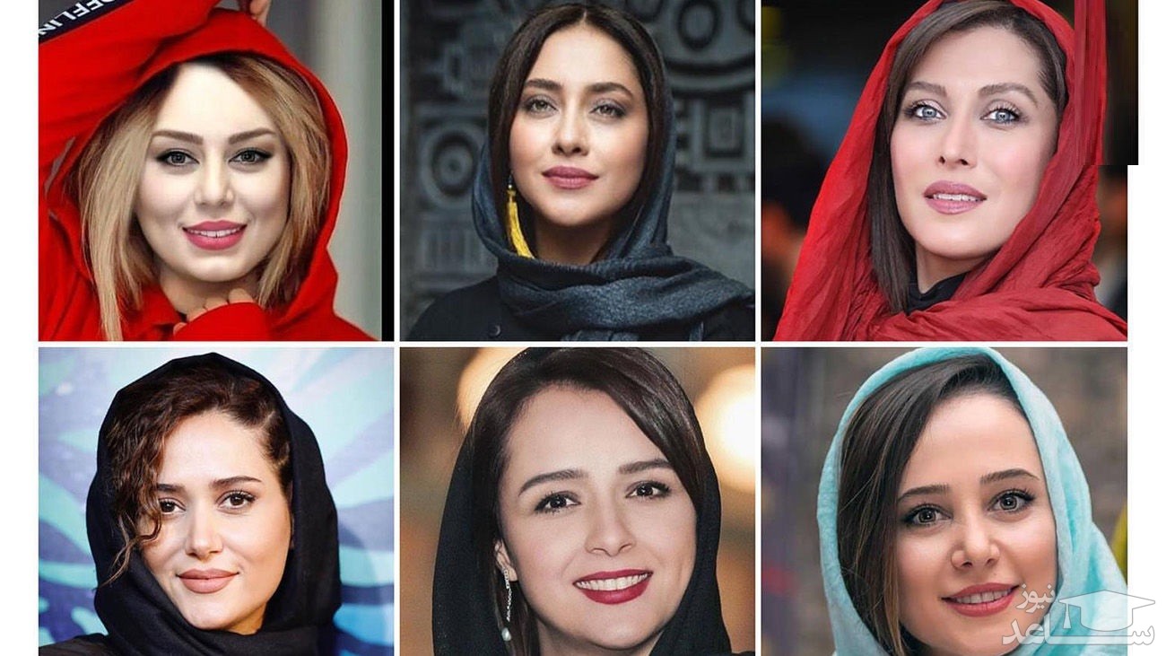 انتخاب زیباترین خانم بازیگر زن ایرانی +عکس