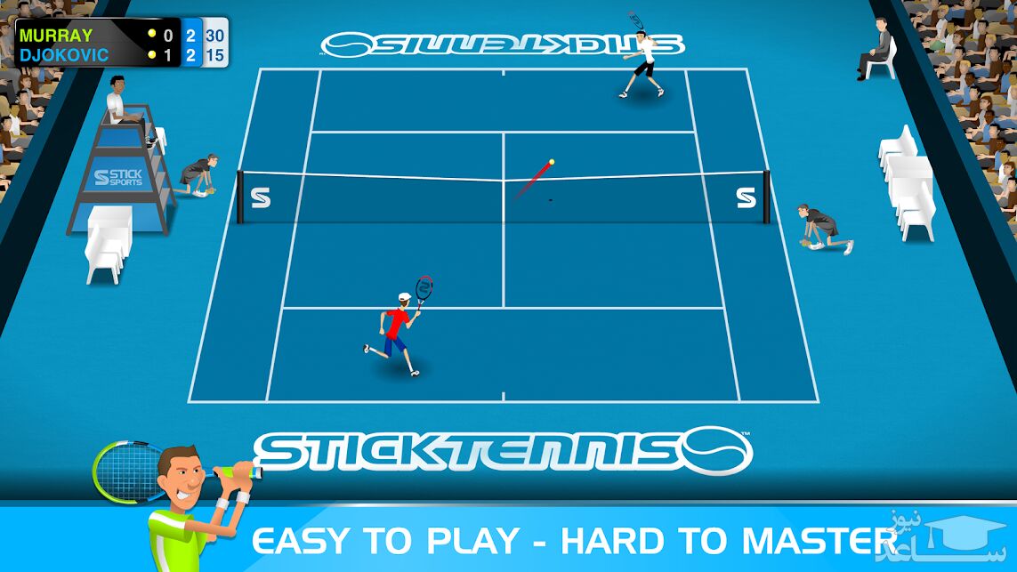 بازی Stick Tennis