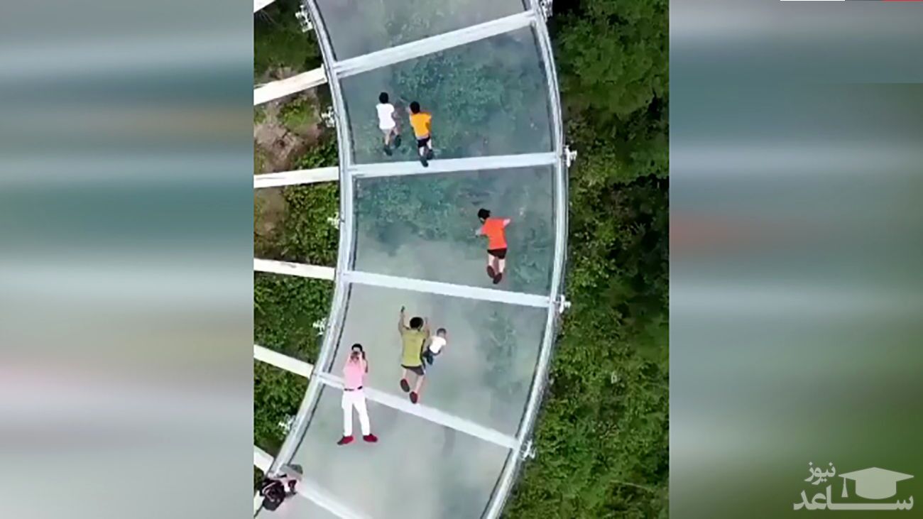 (فیلم) مرتفع ترین راهرو شیشه ای جهان را بشناسید