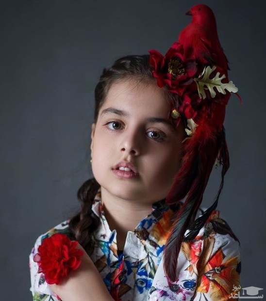 ترنم کرمانیان بازیگر خردسال کرگدن در کار مدلینگ!