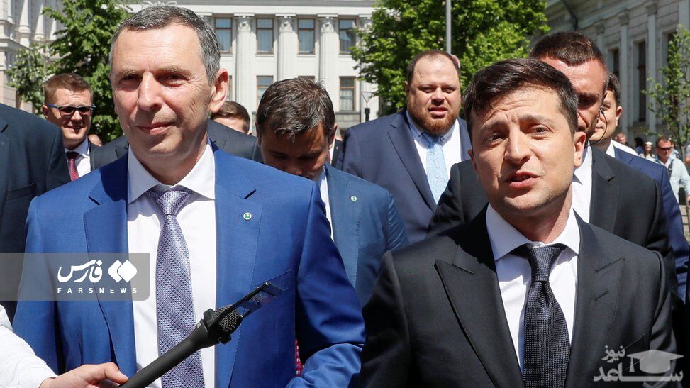 سرهی شفیر (سمت چپ)، مرد دست راست زلنسکی در فعالیت‌های پنهان اقتصادی در داخل و خارج از اوکراین