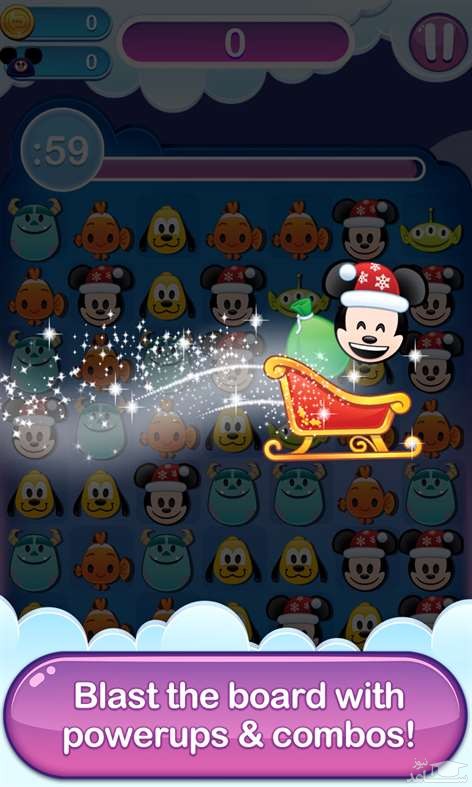 بازی Disney Emoji Blitz