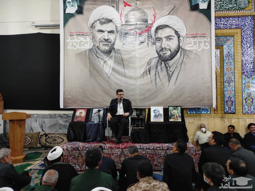 (تصاویر) مراسم بزرگداشت شهدای رمضان حرم رضوی با حضور چهره های مهم سیاسی