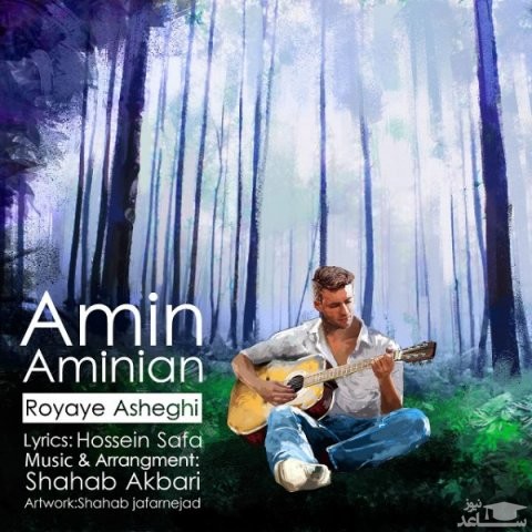 دانلود آهنگ رویای عاشقی از امین امینیان