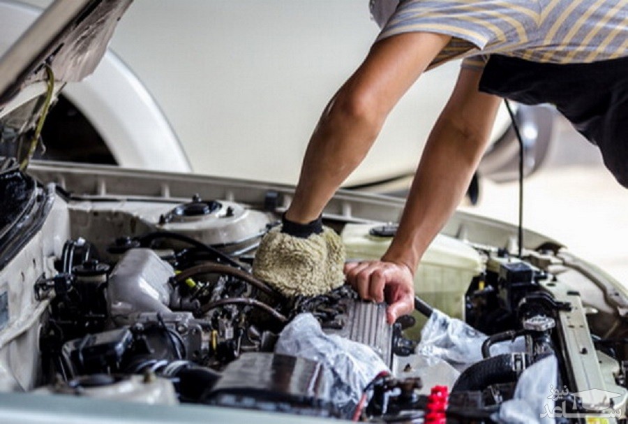 موتور ماشین را چگونه تمیز کنیم؟