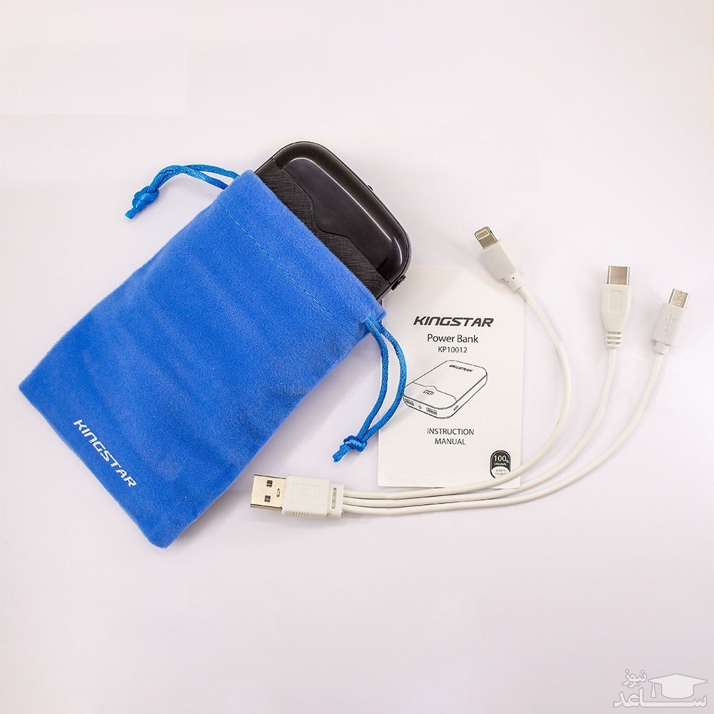 شارژر همراه کینگ استار مدل KP10030PD ظرفیت 10000 میلی آمپر ساعت