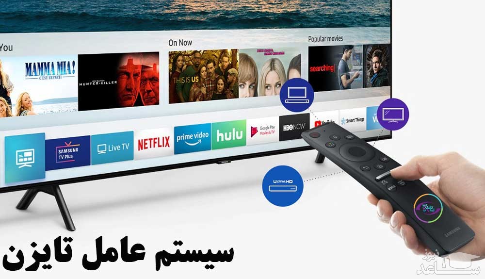 تلویزیون 4K QLED سامسونگ مدل Q60R سایز 75 اینچ
