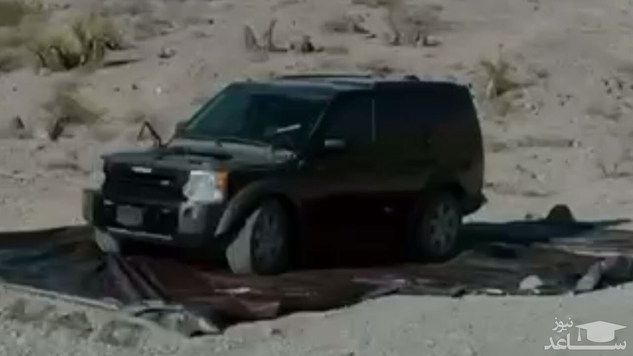 (فیلم) مقاومت باورنکردنی لندرور در برابر شلیک تانک