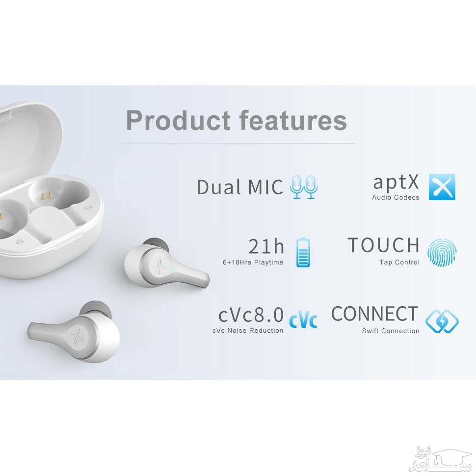 هندزفری بی سیم ادیفایر مدل Edifier X5 True