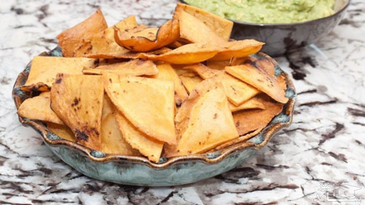 نحوه درست کردن چیپس سبزیجات