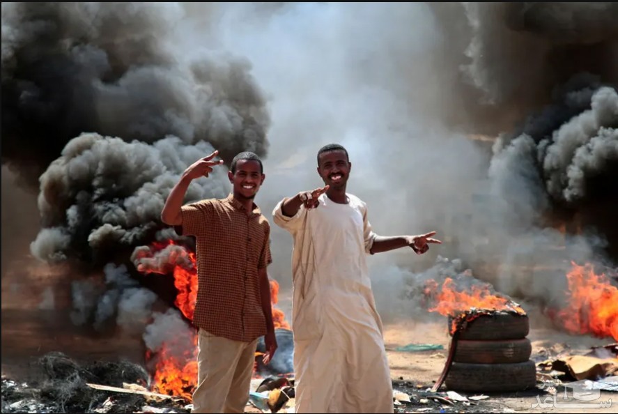 معترضان ضدکودتا در شهر خارطوم سودان/ خبرگزاری فرانسه