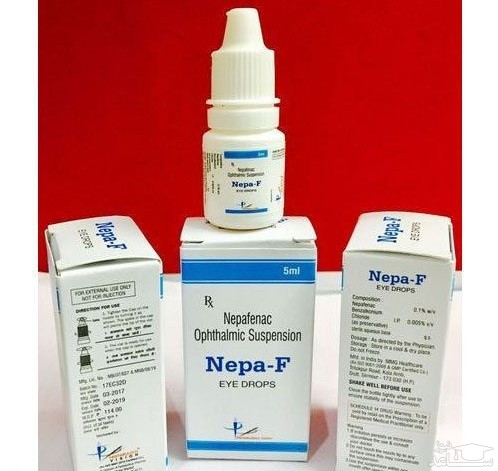 میزان مصرف، تاثیرات و مکانیزم اثر قطره چشمی نپافناک