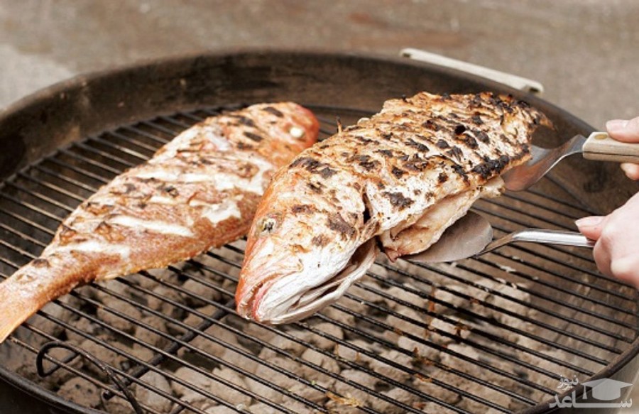 روش تهیه ماهی کبابی به همراه روش طبخ باقالی پلو به سبک رستورانی