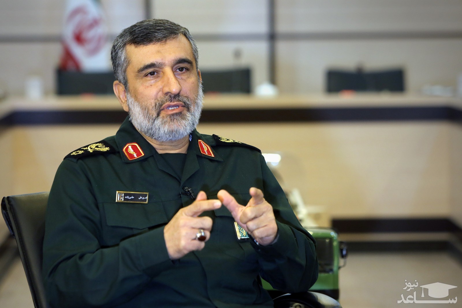 واکنش سردار حاجی زاده به تهدیدات ترامپ برای حمله نظامی به ایران
