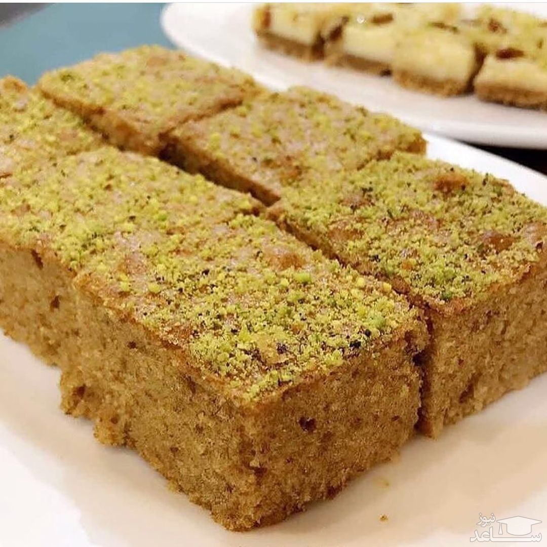 طرز تهیه کیک خشک بیرجندی ساده