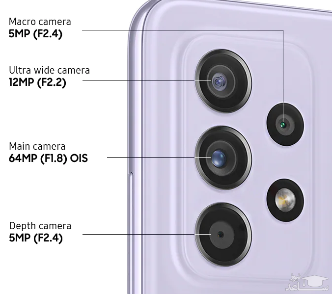 گوشی سامسونگ گلکسی آ 52 اس 5 جی