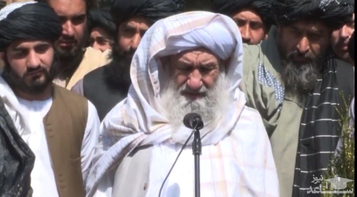 (فیلم) سخنرانی نخست وزیر طالبان برای اولین بار در برابر دوربین‌ها